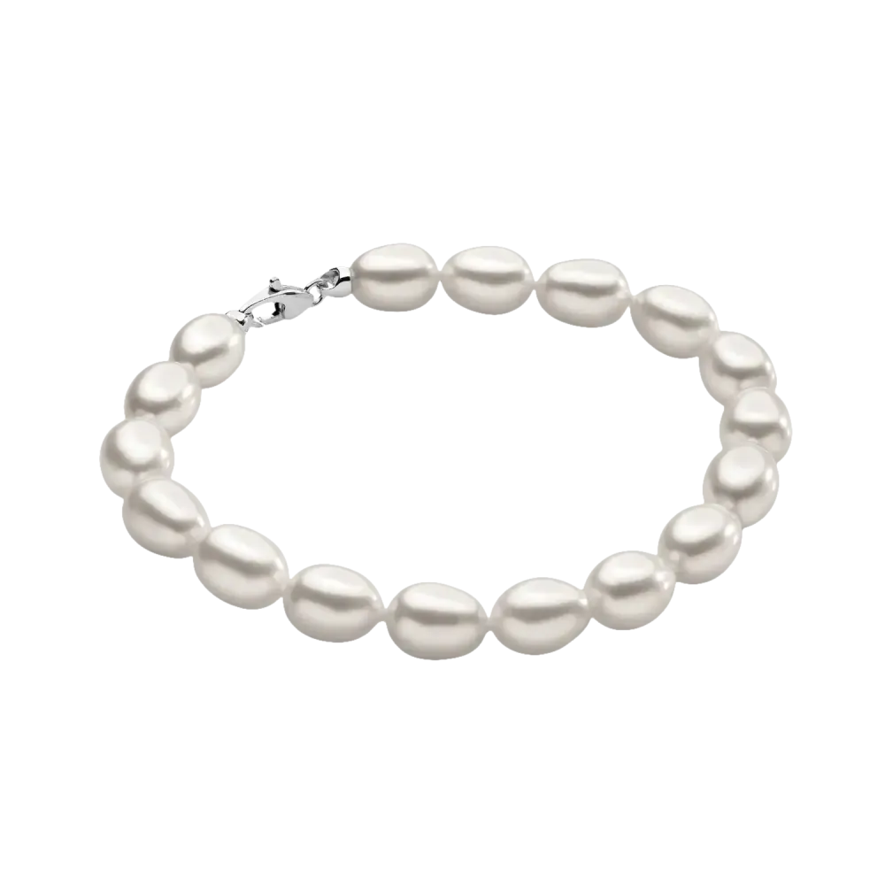 Bracciale Perle Bianche coltivate Ambrosia ABP 001