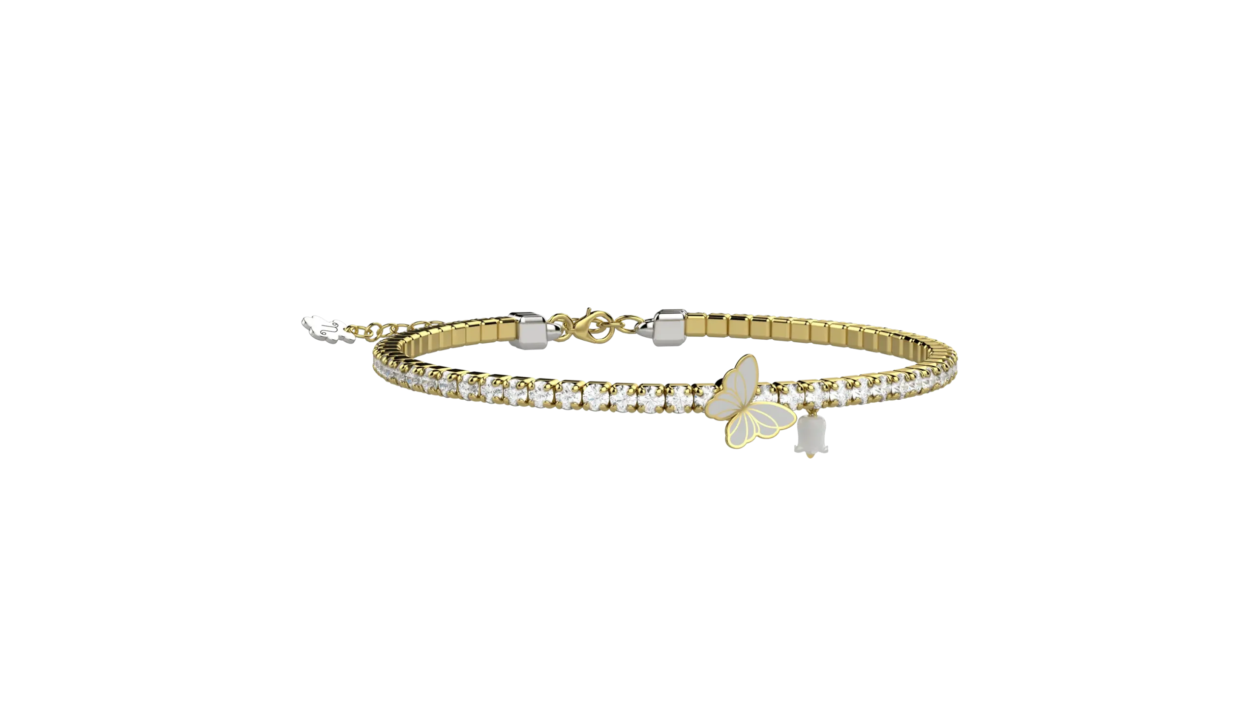Bracciale argento tennis bambina Nanan NAN0546