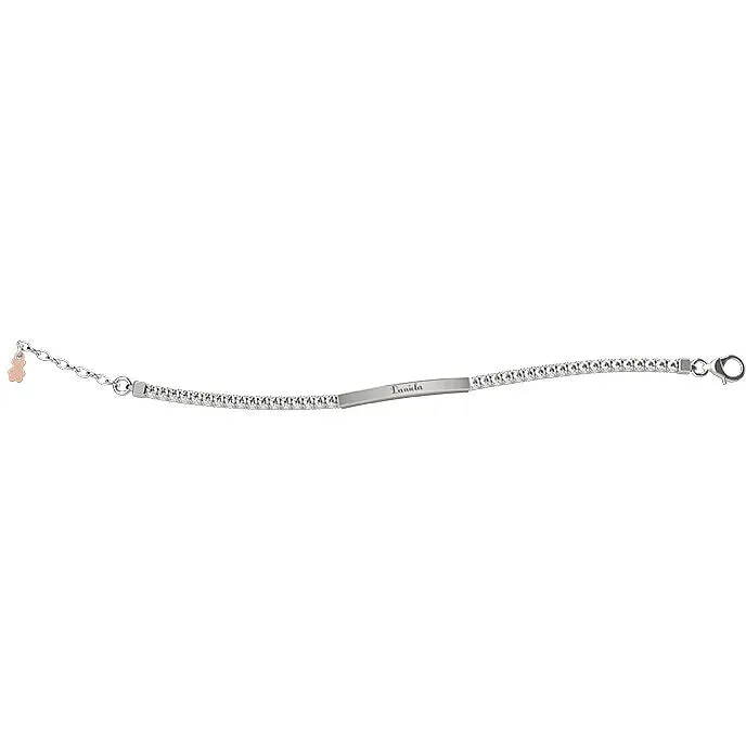 Bracciale tennis argento bambina Nanan NAN0337