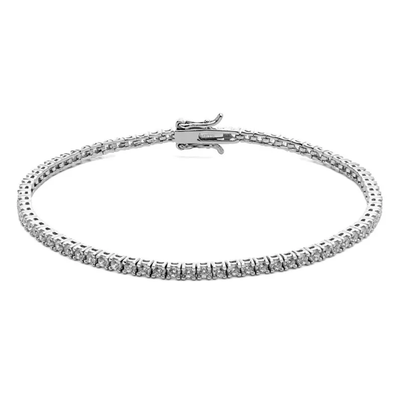 bracciale tennis unisex Comete ubr 994 m19 argento 925 con zirconi