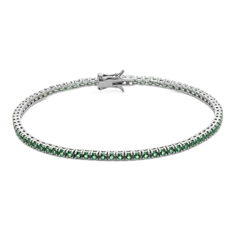 bracciale tennis unisex Comete ubr 996 m19 argento 925 con zirconi