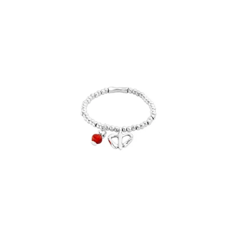 bracciale Uno de 50° love freedom pul2032rojmtl0m in metallo placcato argento