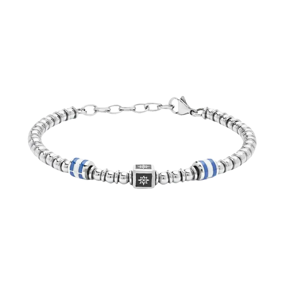 Bracciale Uomo Comete Sfere Acciaio