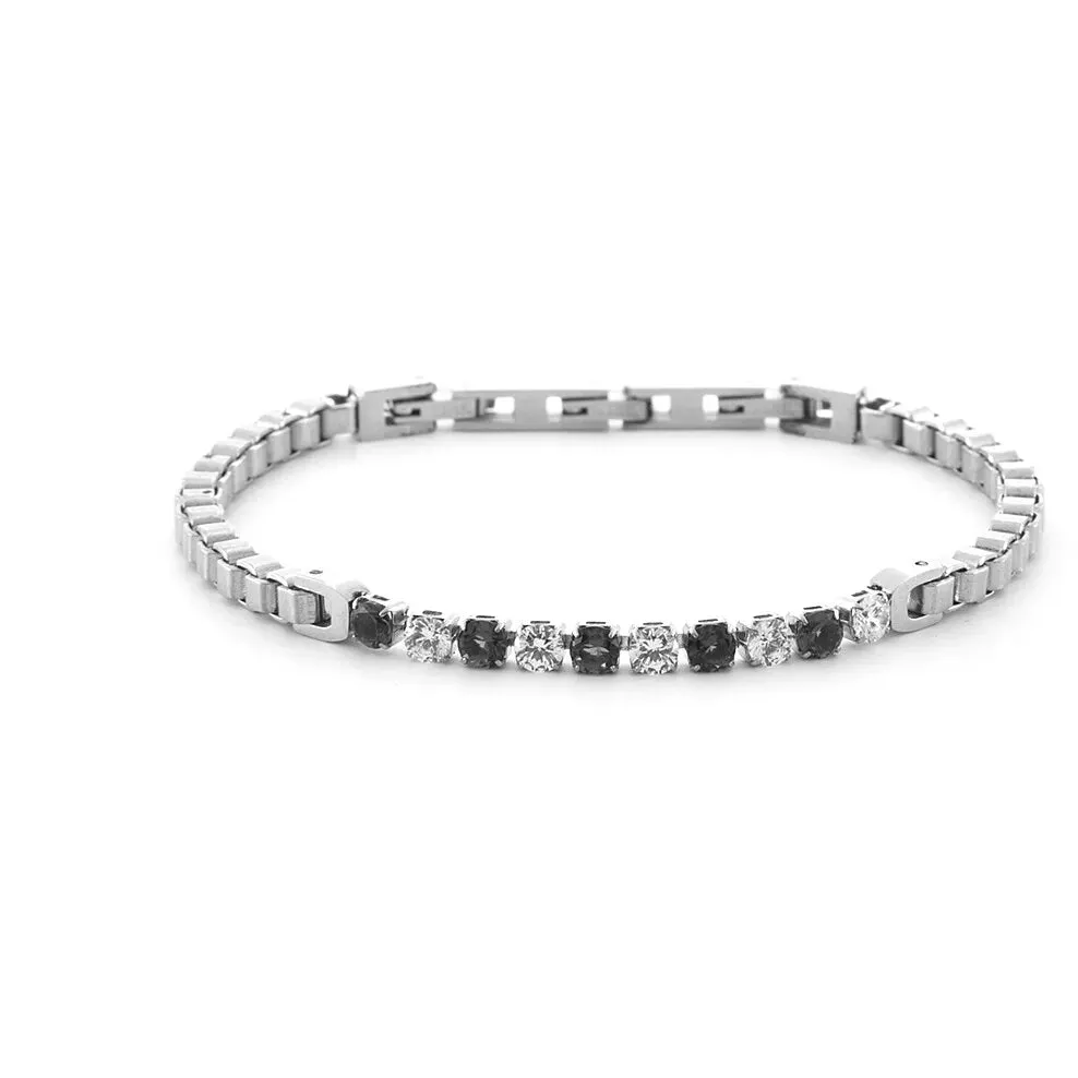 Bracciale uomo gioielli 4US Cesare Paciotti Tennis 4UBR6429