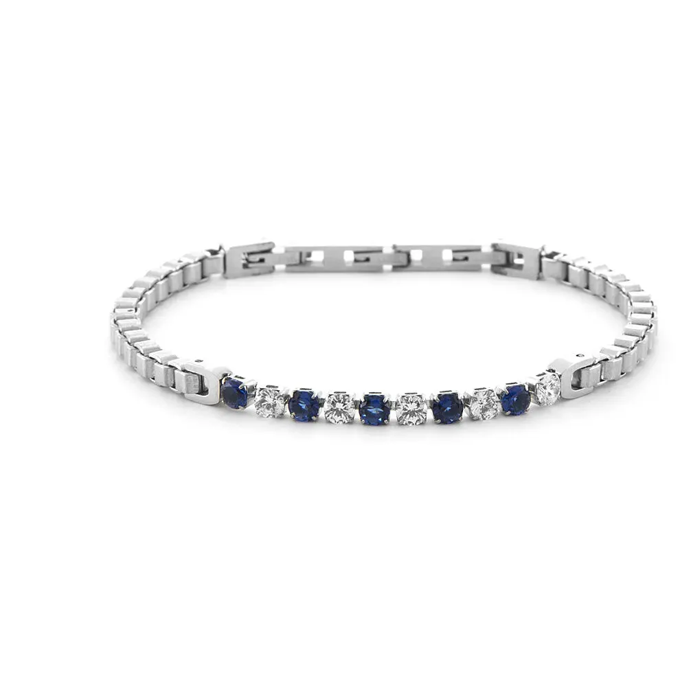 Bracciale uomo gioielli 4US Cesare Paciotti Tennis 4UBR6430