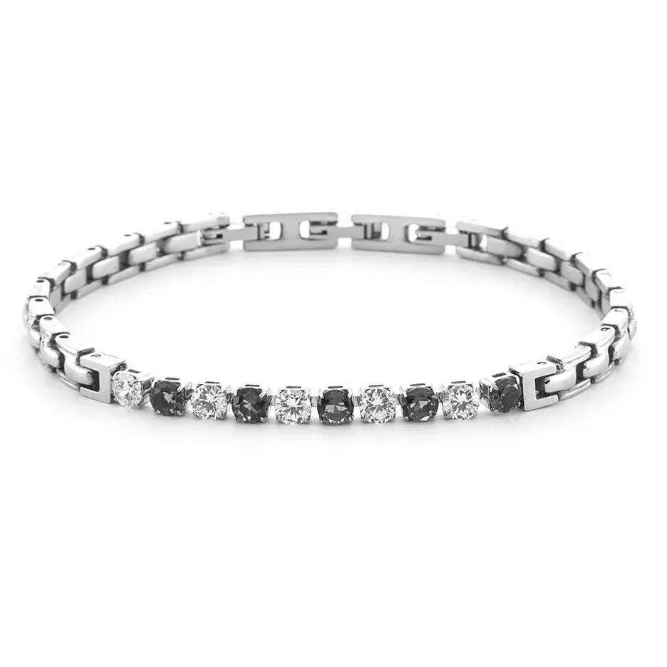 Bracciale uomo gioielli 4US Cesare Paciotti Tennis 4UBR6436