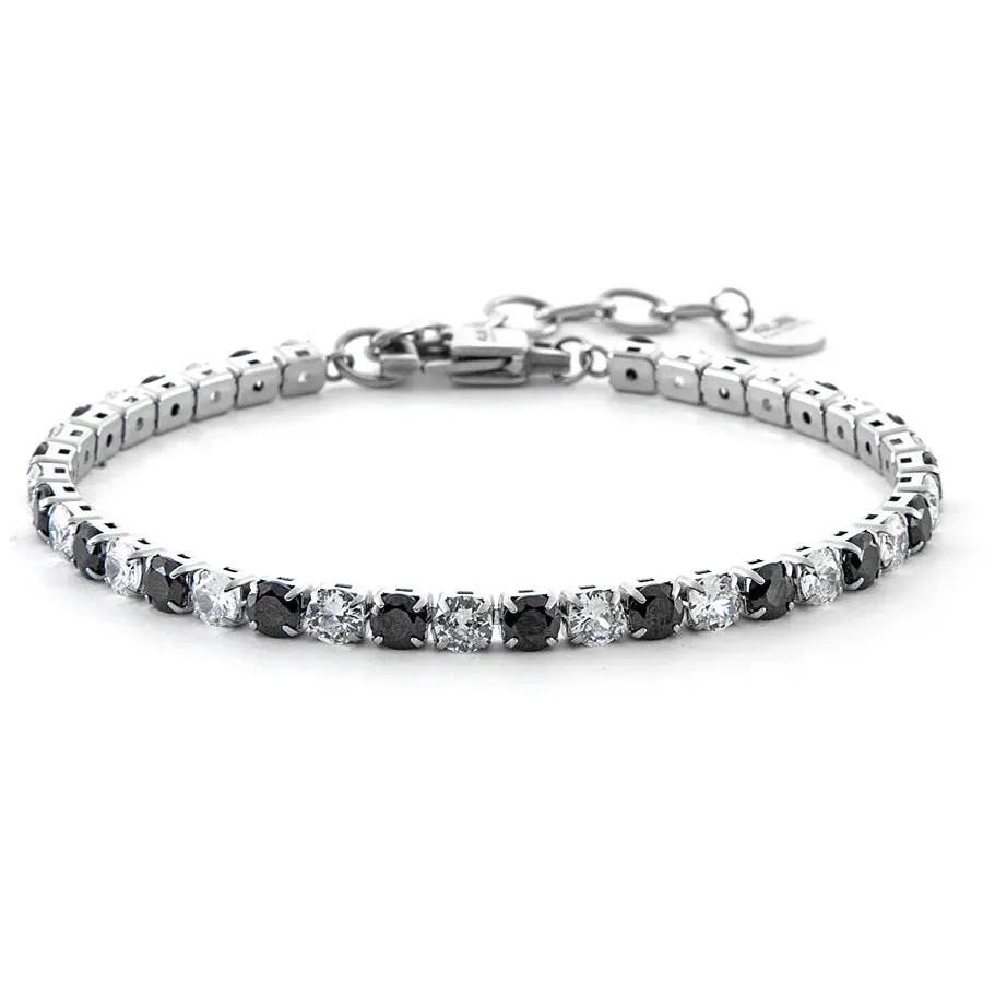 Bracciale uomo gioielli 4US Cesare Paciotti Tennis 4UBR6351