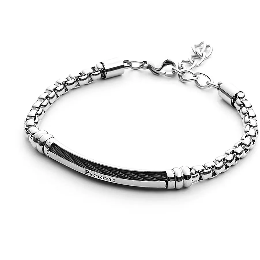 Bracciale uomo gioielli 4US Cesare Paciotti 4UBR3802