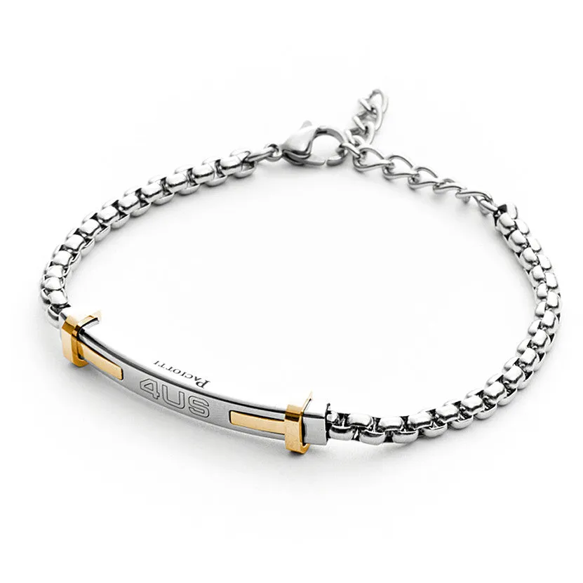 Bracciale uomo gioielli 4US Cesare Paciotti 4UBR3800