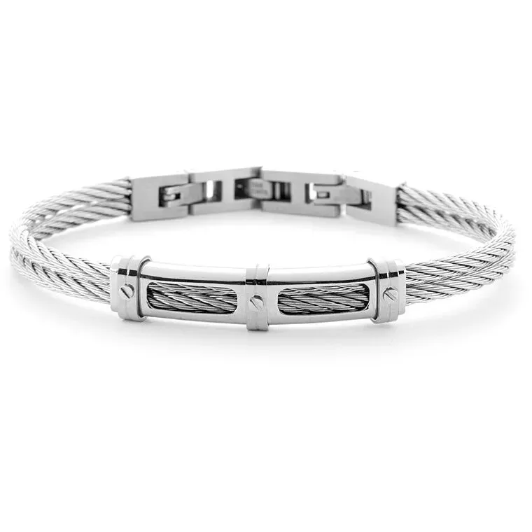 Bracciale uomo gioielli 4US Cesare Paciotti 4UBR6196