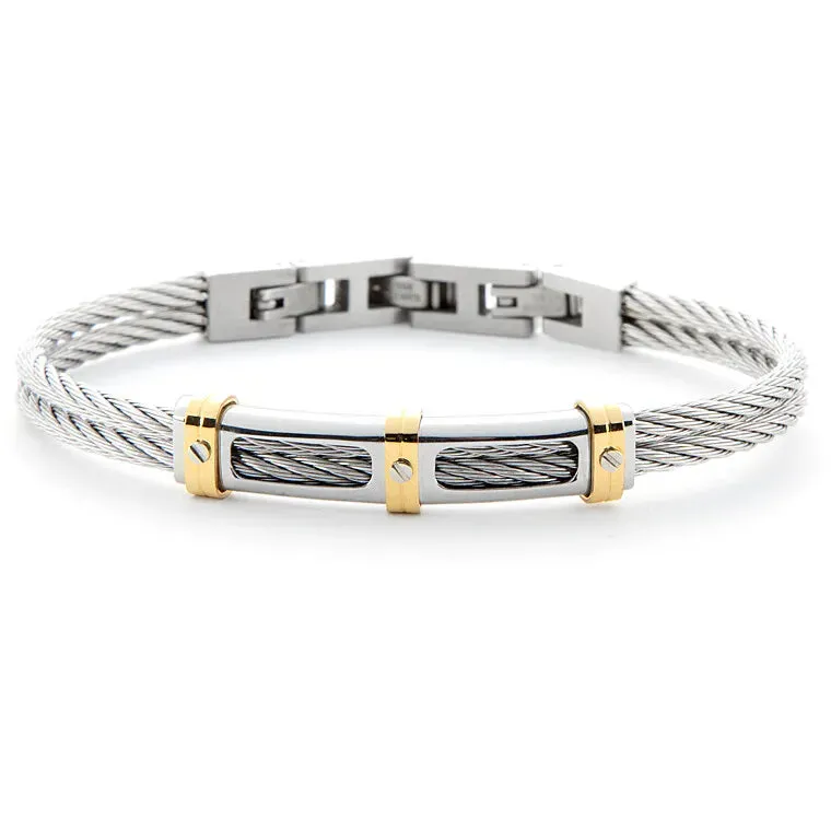 Bracciale uomo gioielli 4US Cesare Paciotti 4UBR6197