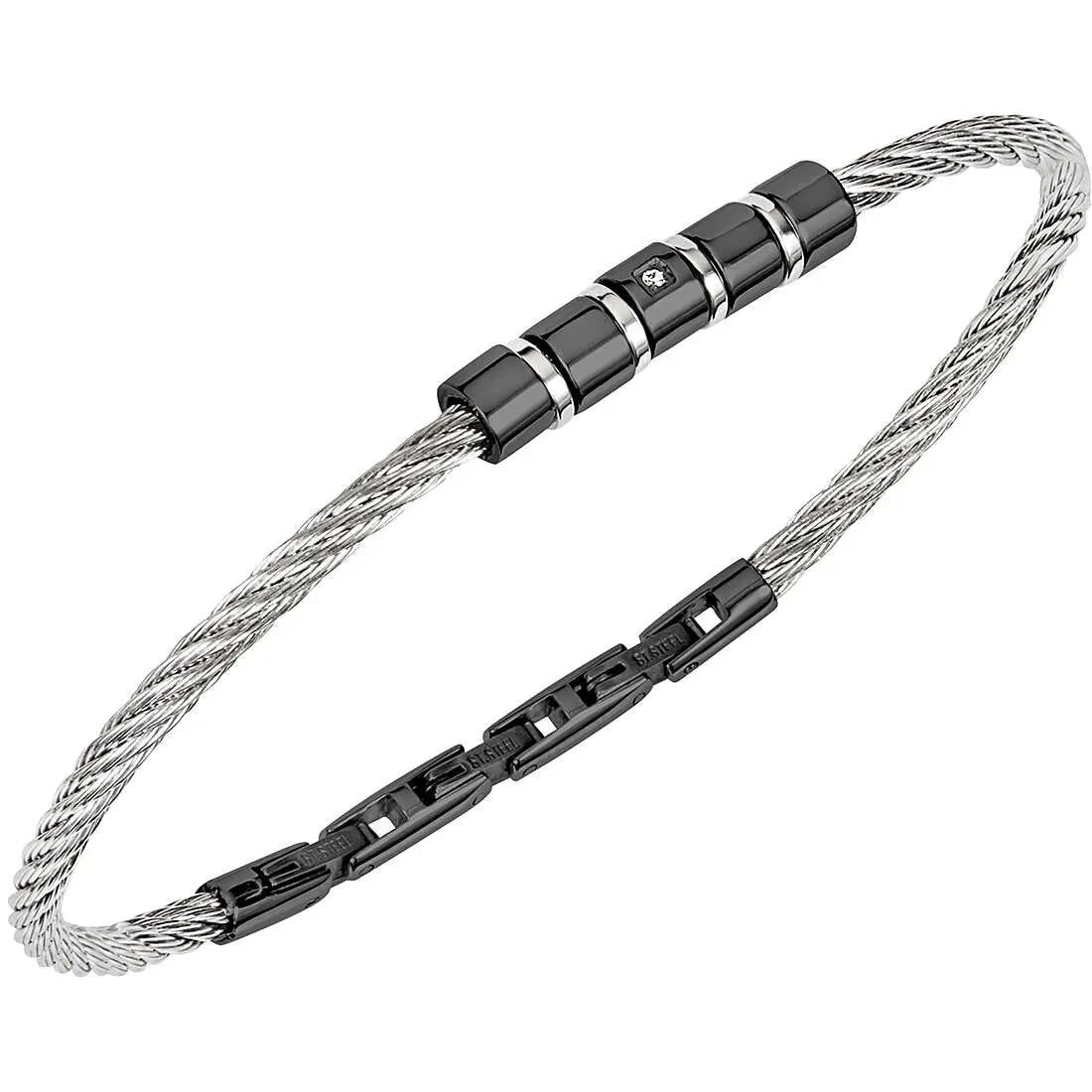 Bracciale uomo gioielli Breil Loop TJ3438
