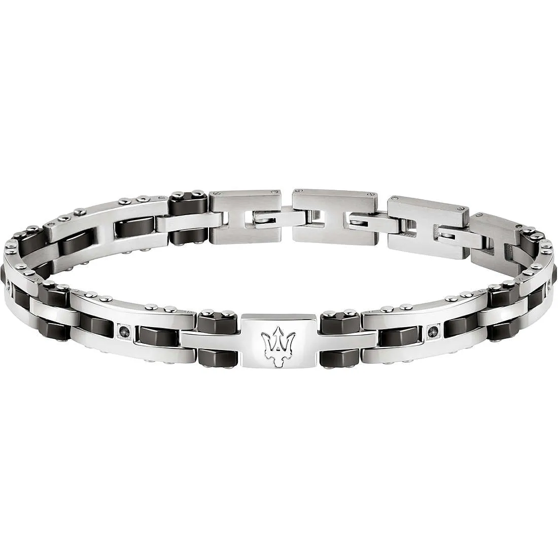 Bracciale uomo gioielli Maserati Jewels JM220ASR02