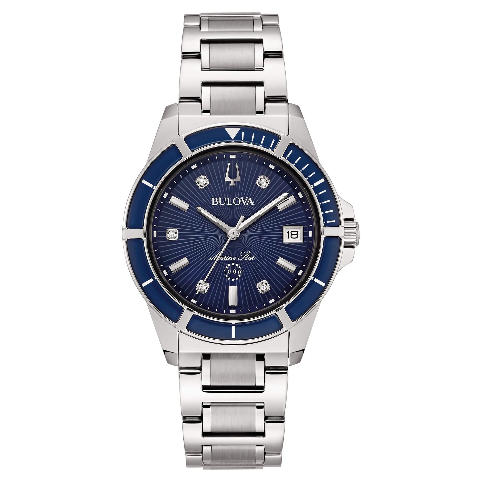 BULOVA MARINE STAR LADY 96P237