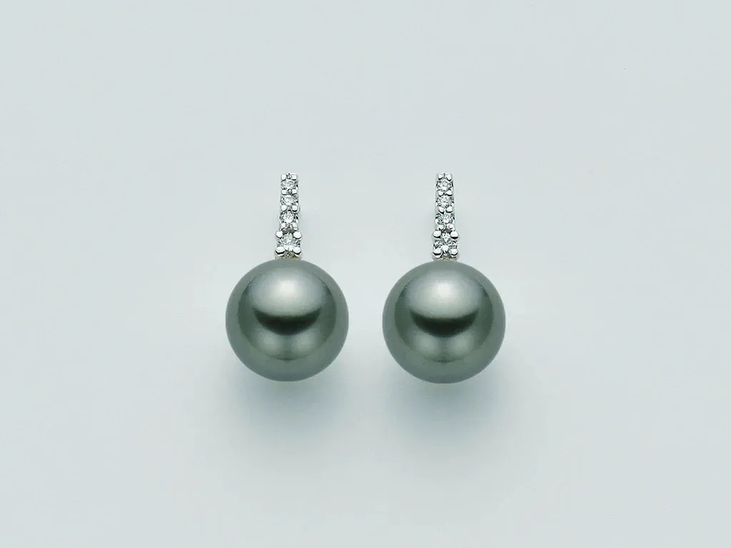 Orecchini Nimei - Perle Tahiti e Diamanti - PER1409T