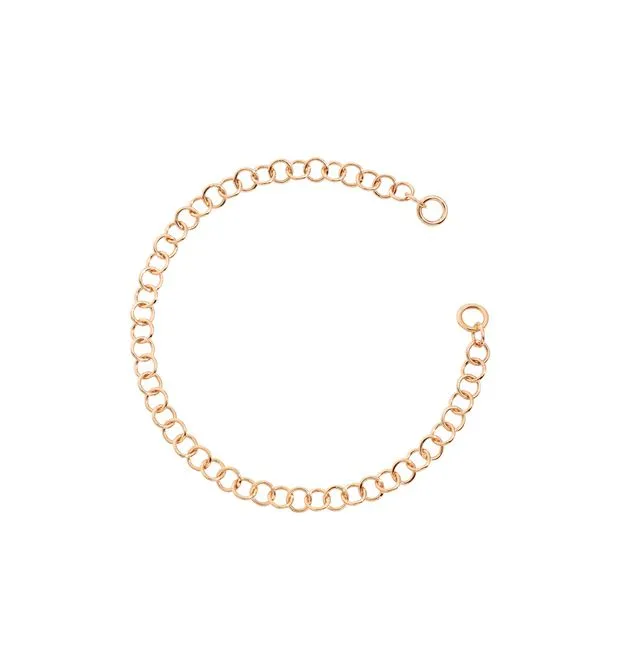 CATENA BRACCIALE DODO LEGGERA ORO ROSA DCB8000-CHAIN-0009R