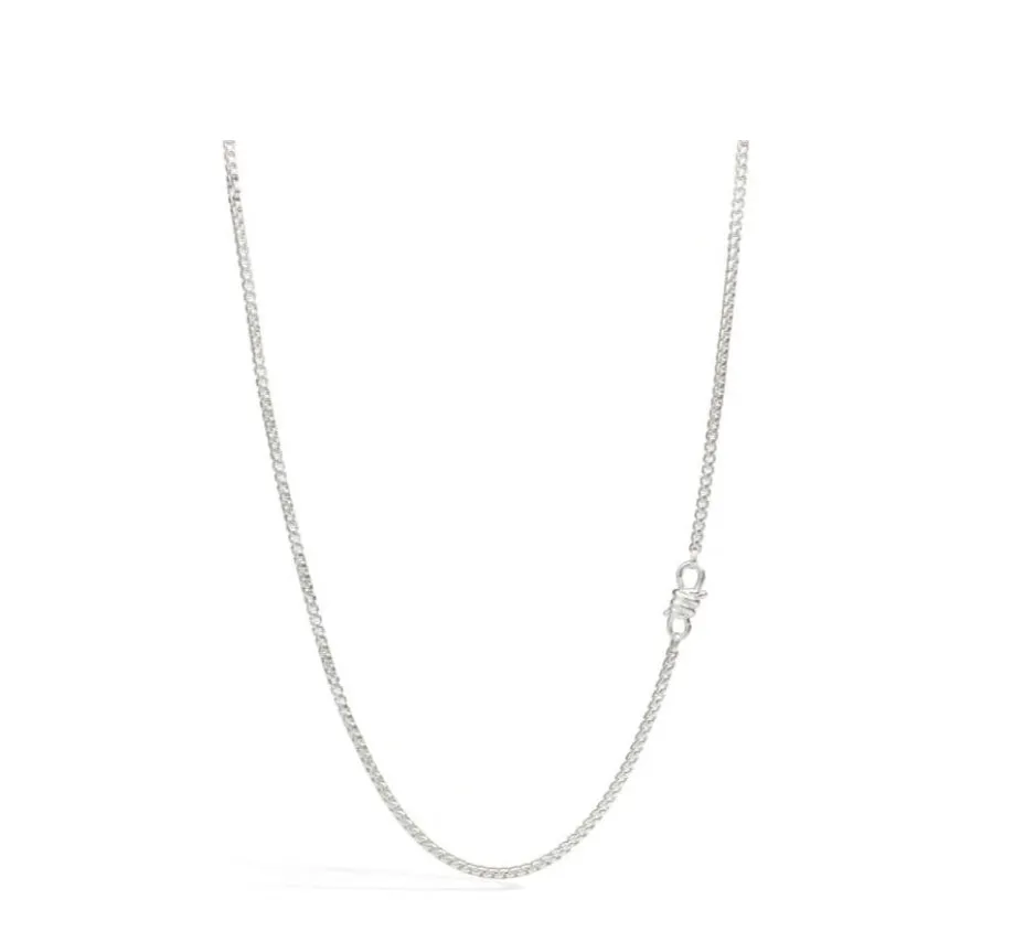 CATENA DODO CON MOSCHETTONE NODO IN ARGENTO 925 DCC2001-KNOT0-000AG-50