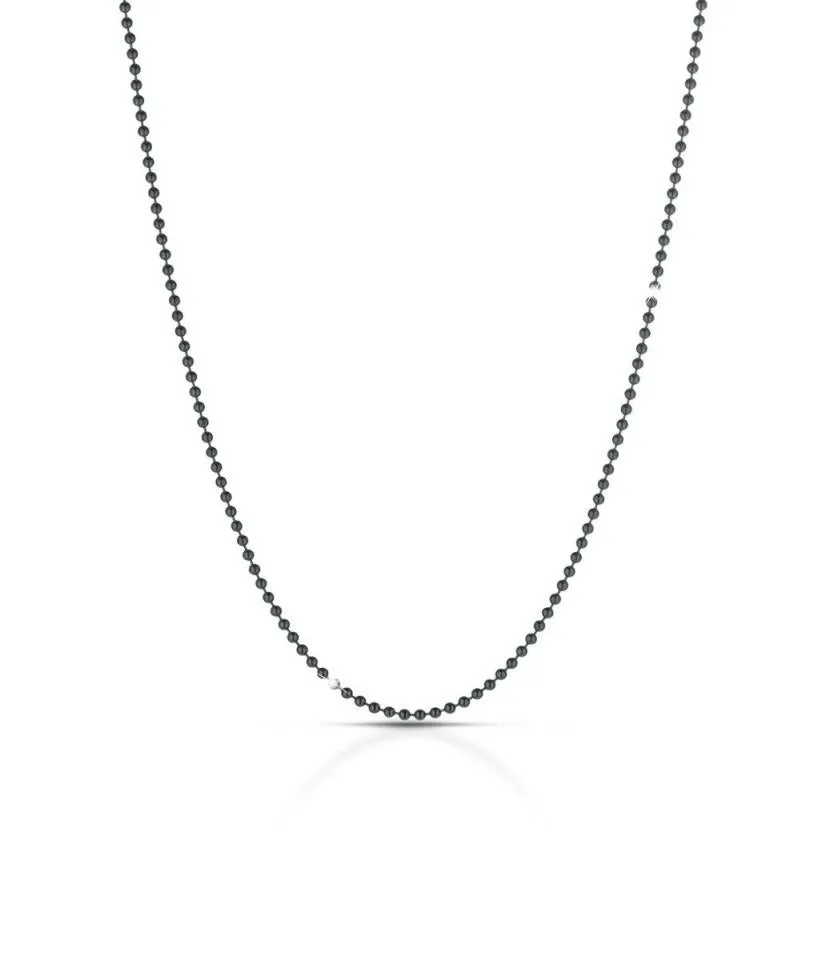 CATENA UOMO LE BEBÃ‰ IN ARGENTO E FINITURA RUTENIO LBU005A