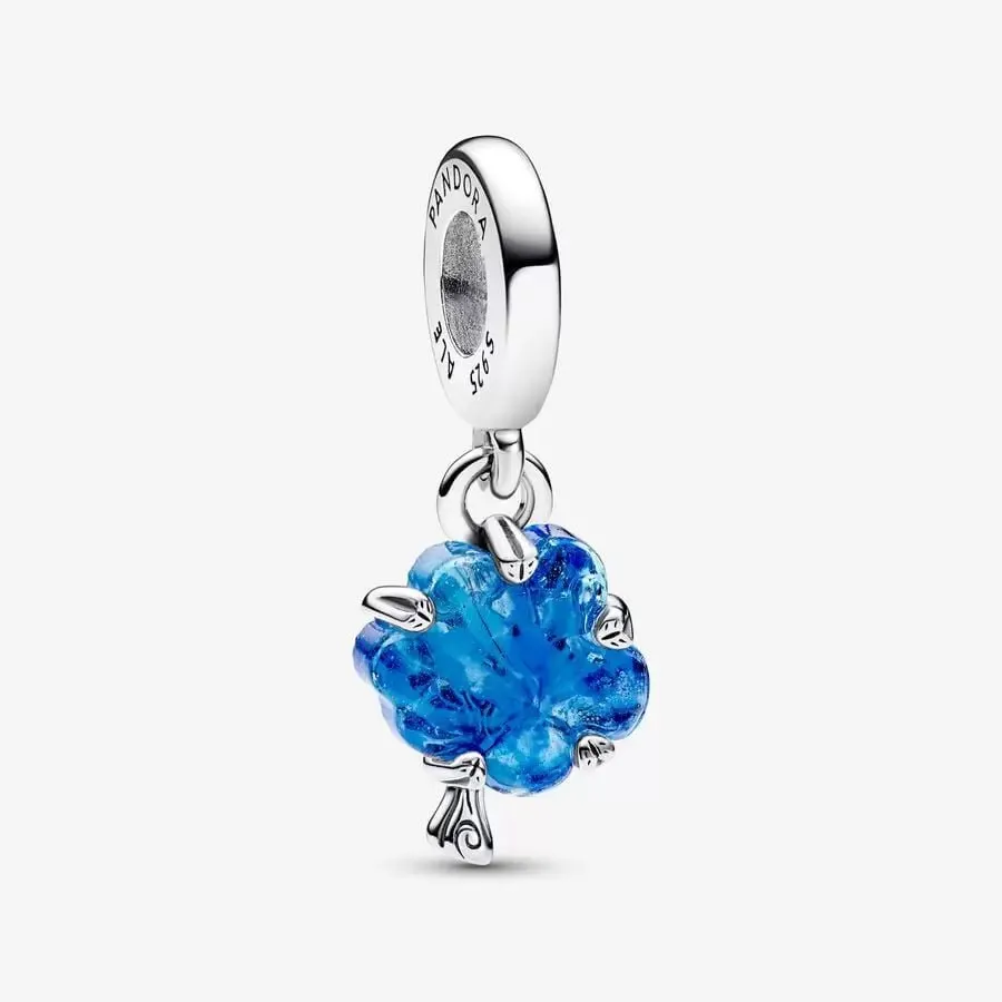 Charm Albero della Vita Vetro di Murano Blu - 792614C01