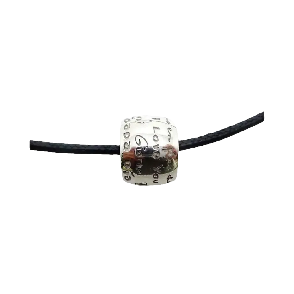 Ciondolo Argento TAOGD con Anello a Fascetta