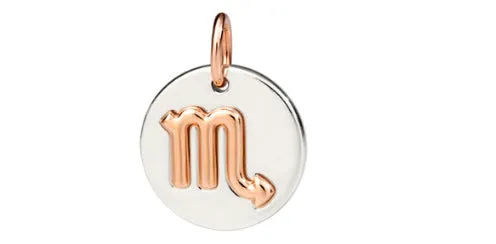 CIONDOLO DODO SCORPIONE ARGENTO E ORO ROSA DMC2011-ZODSC-0009A