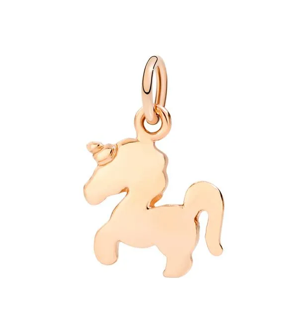 CIONDOLO DODO UNICORNO ORO ROSA DMB9031-UNICS-0009R