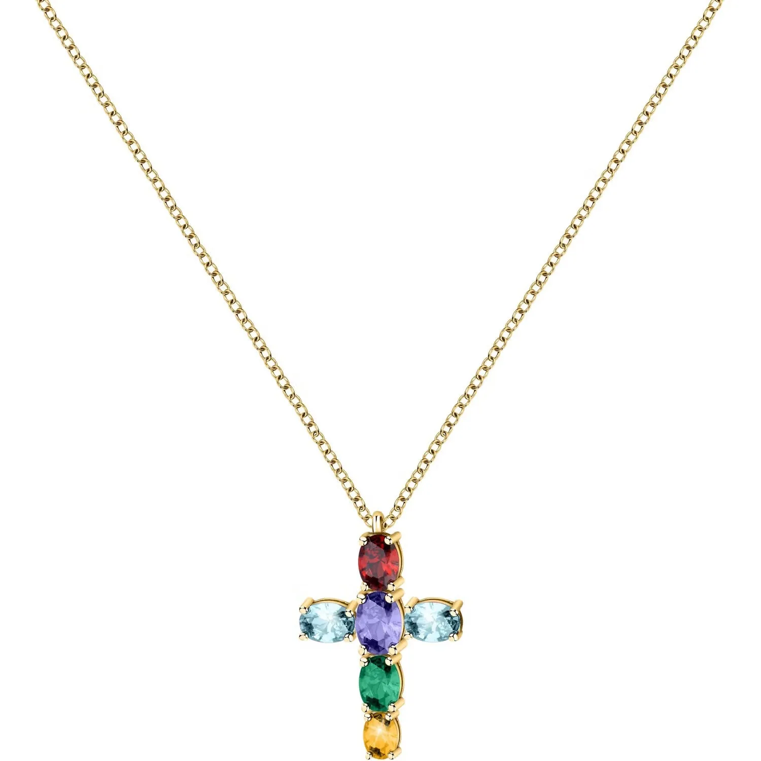 Collana donna acciaio gioiello Morellato Colori SAVY02