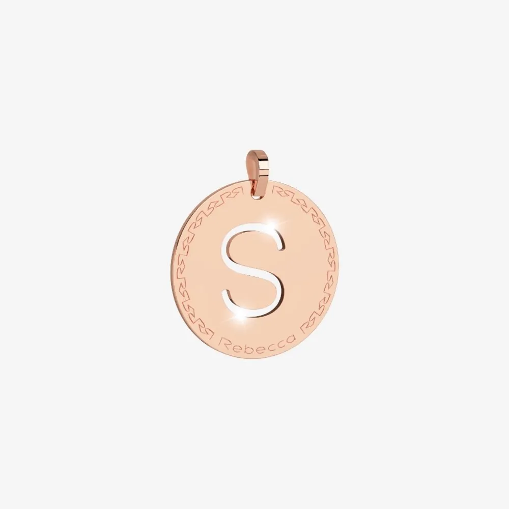 Ciondolo Rebecca Myworld Alphabet Bronzo BWRPRS19