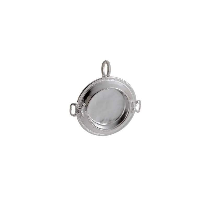 ciondolo unisex La Ozza Salentina brce bracere in argento