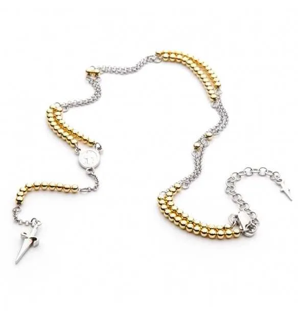 Collana Cesare Paciotti rosario uomo JPCL2255B