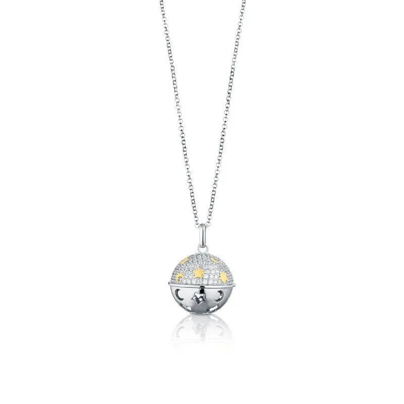 collana chiama angeli donna Roberto Giannotti sfa146 argento 925 con zirconi