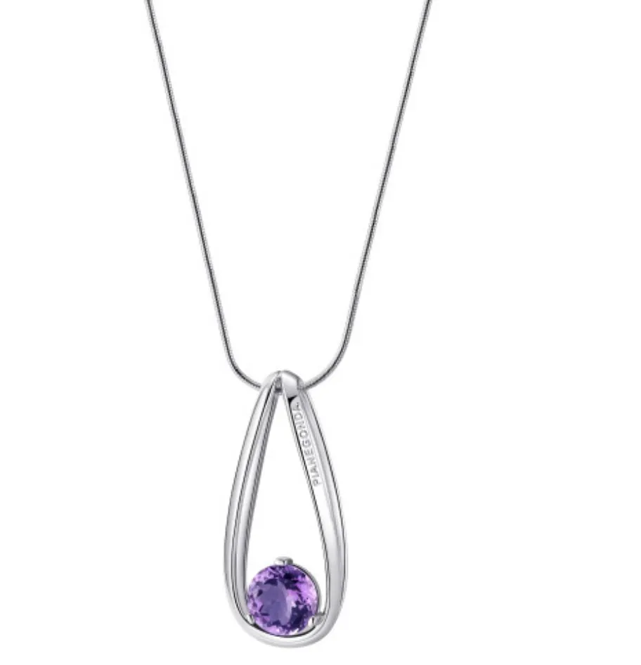 Collana da donna con ametista Pianegonda - TECUM - PCM07