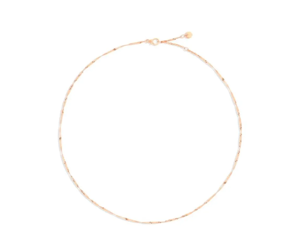 COLLANA DODO ESSENTIALS ORO ROSA DCC2013-ESSEN-0009R-42