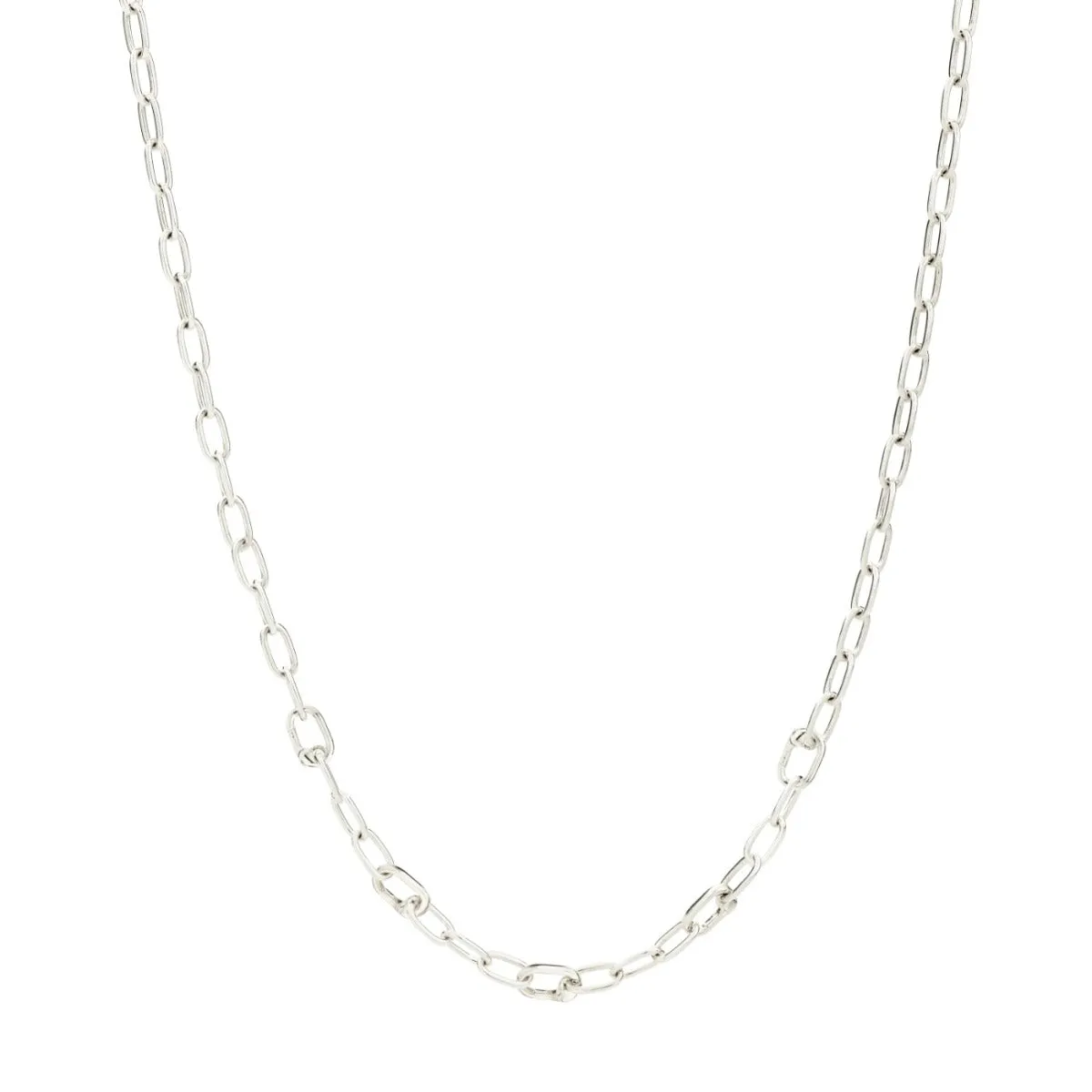 COLLANA DODO MAGLIE APRIBILI ESSENTIALS ARGENTO DCC1004-CHAIN-000AG-40
