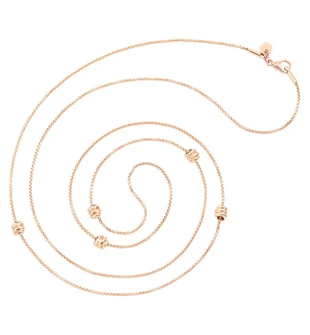 COLLANA DODO NODO IN ORO ROSA DCC0005-KNOT0-0009R-80