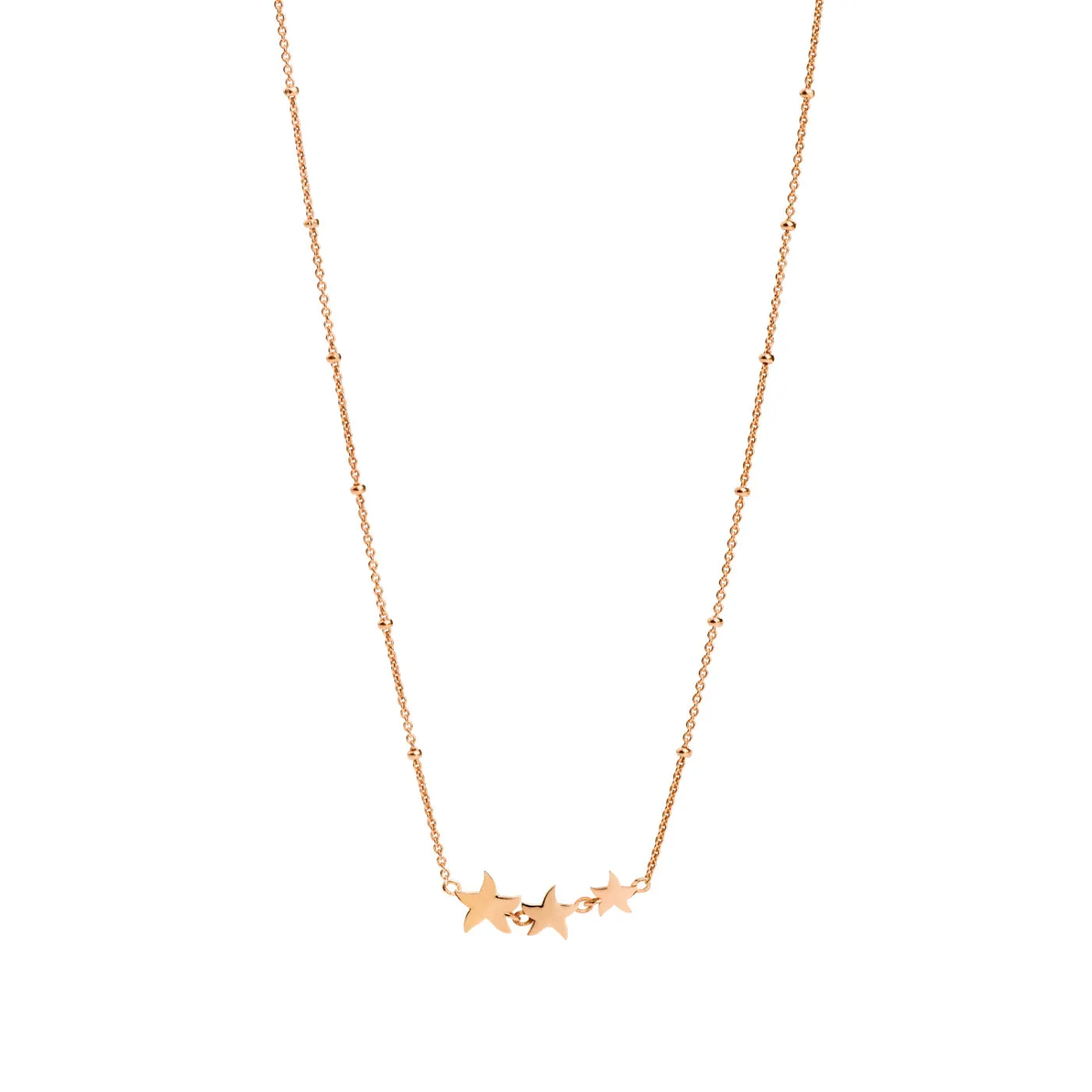 COLLANA DODO STELLINE ORO ROSA DCC1006-STAR4-0009R-42