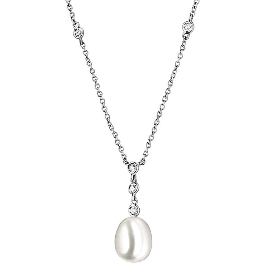 Collana Donna Comete GLP 332 in Oro con Perla