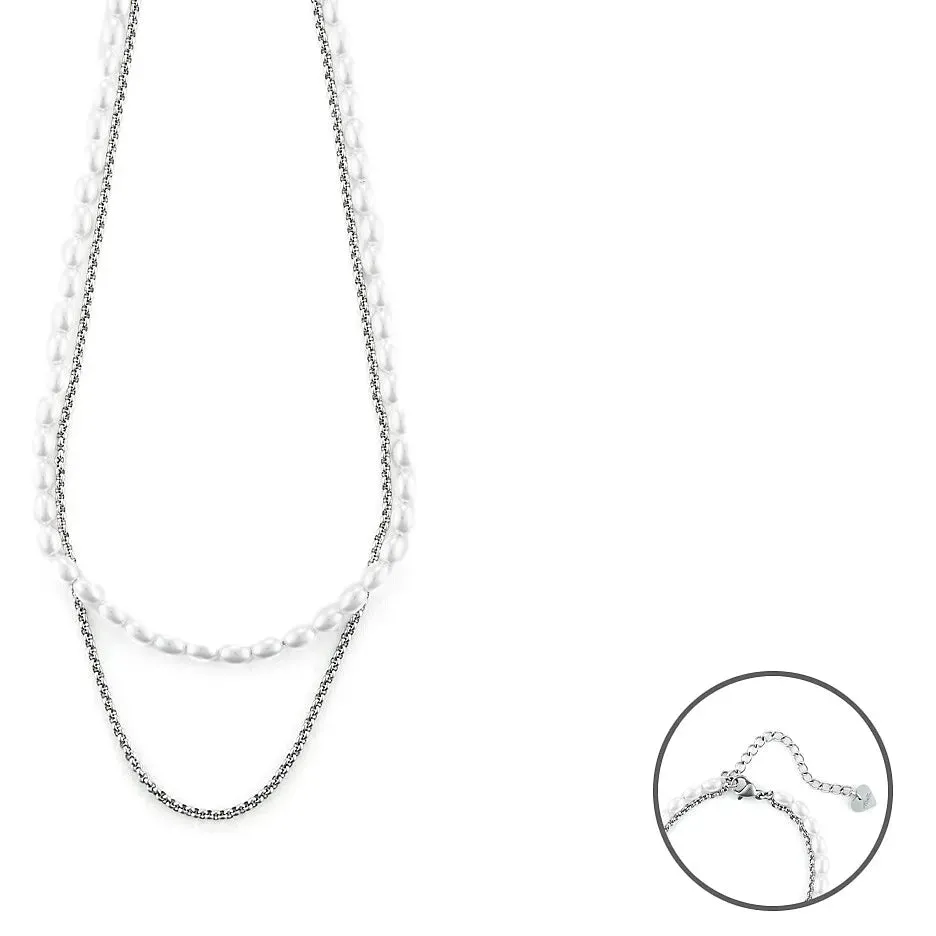 Collana donna 4us Cesare Paciotti acciaio 4UCL6464W