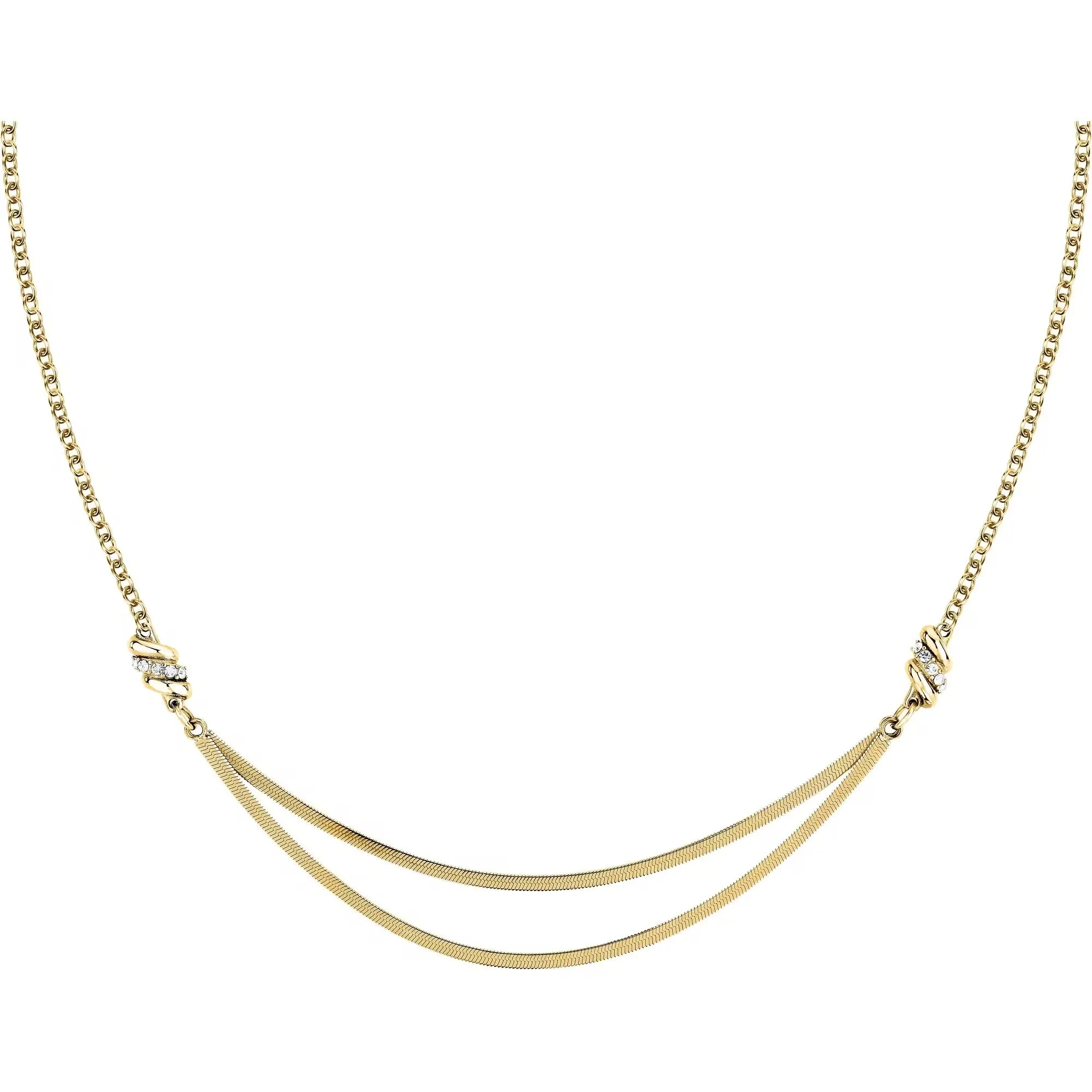 Collana donna acciaio gioiello Morellato Torchon SAWZ01