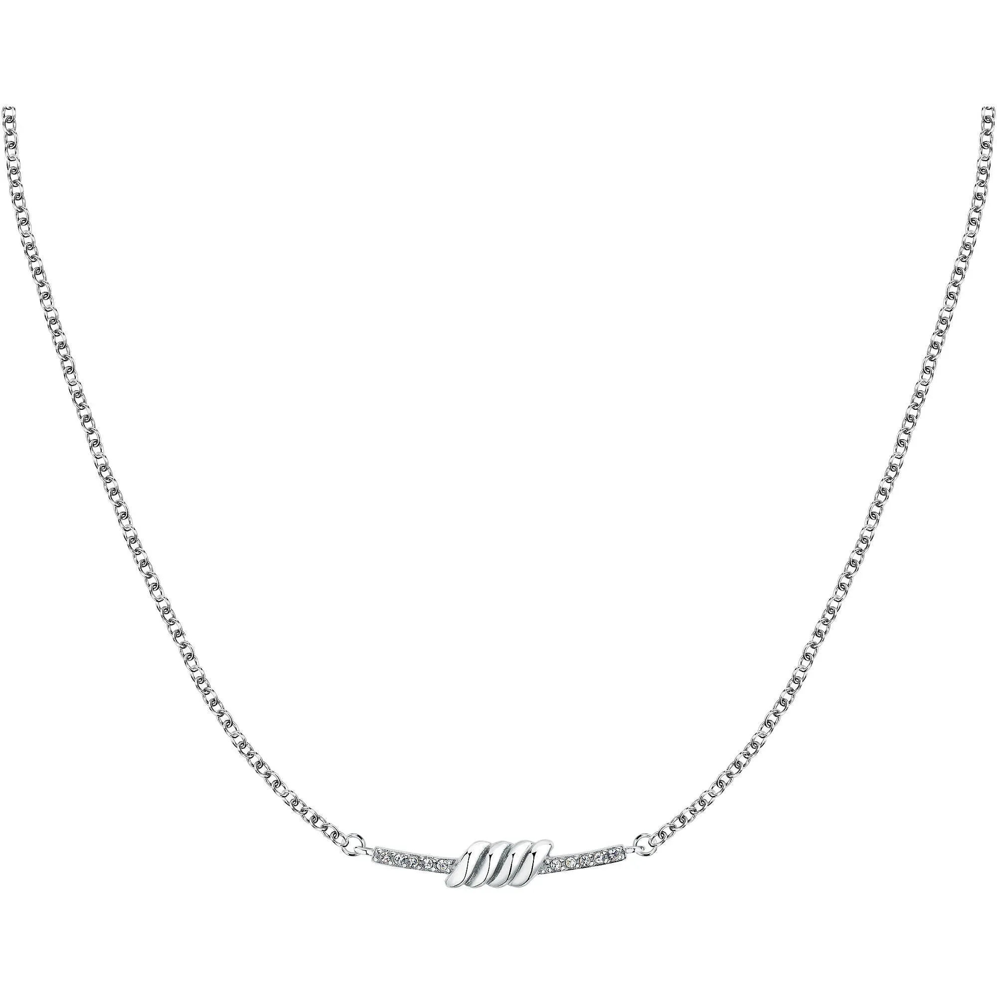 Collana donna acciaio gioiello Morellato Torchon SAWZ04