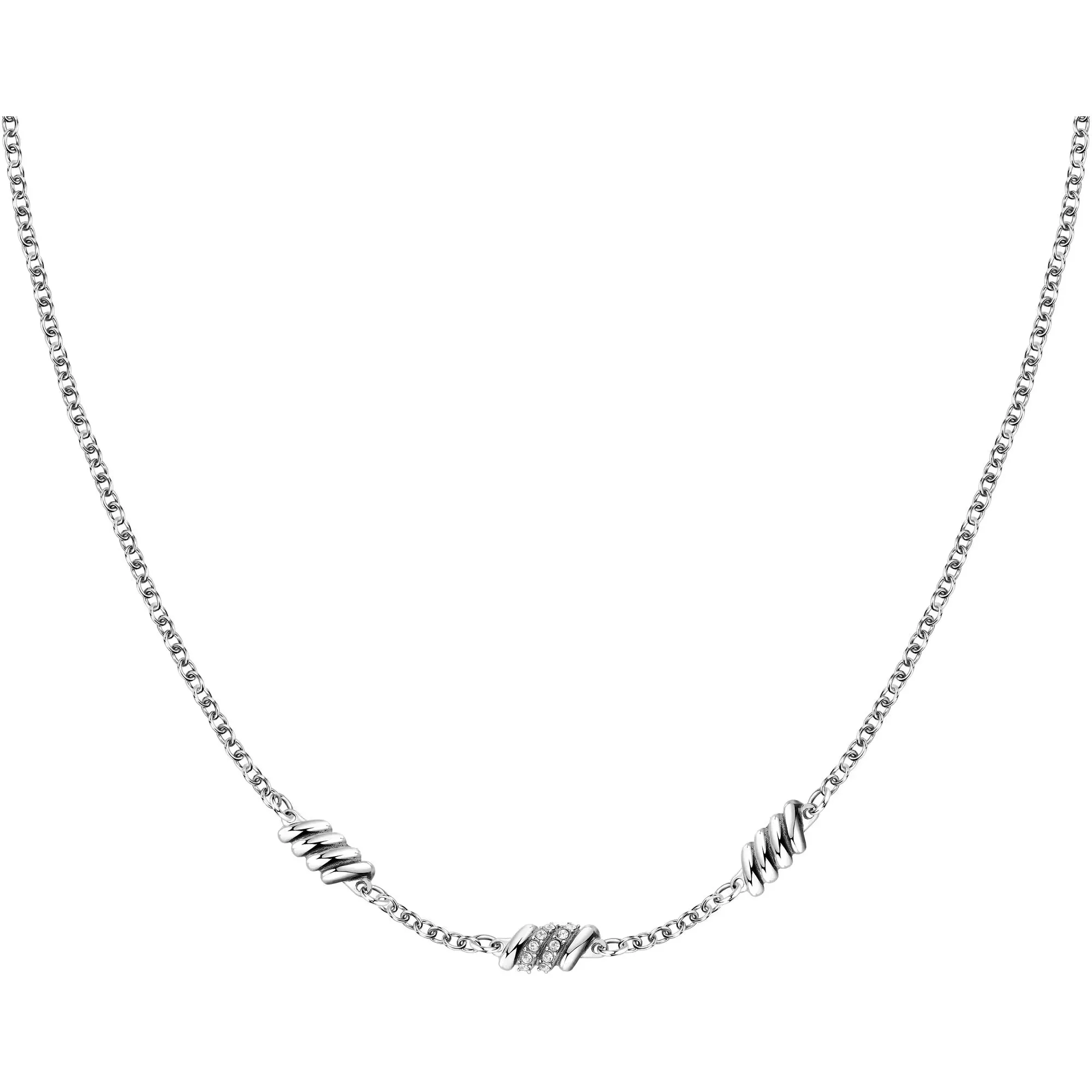 Collana donna acciaio gioiello Morellato Torchon SAWZ03