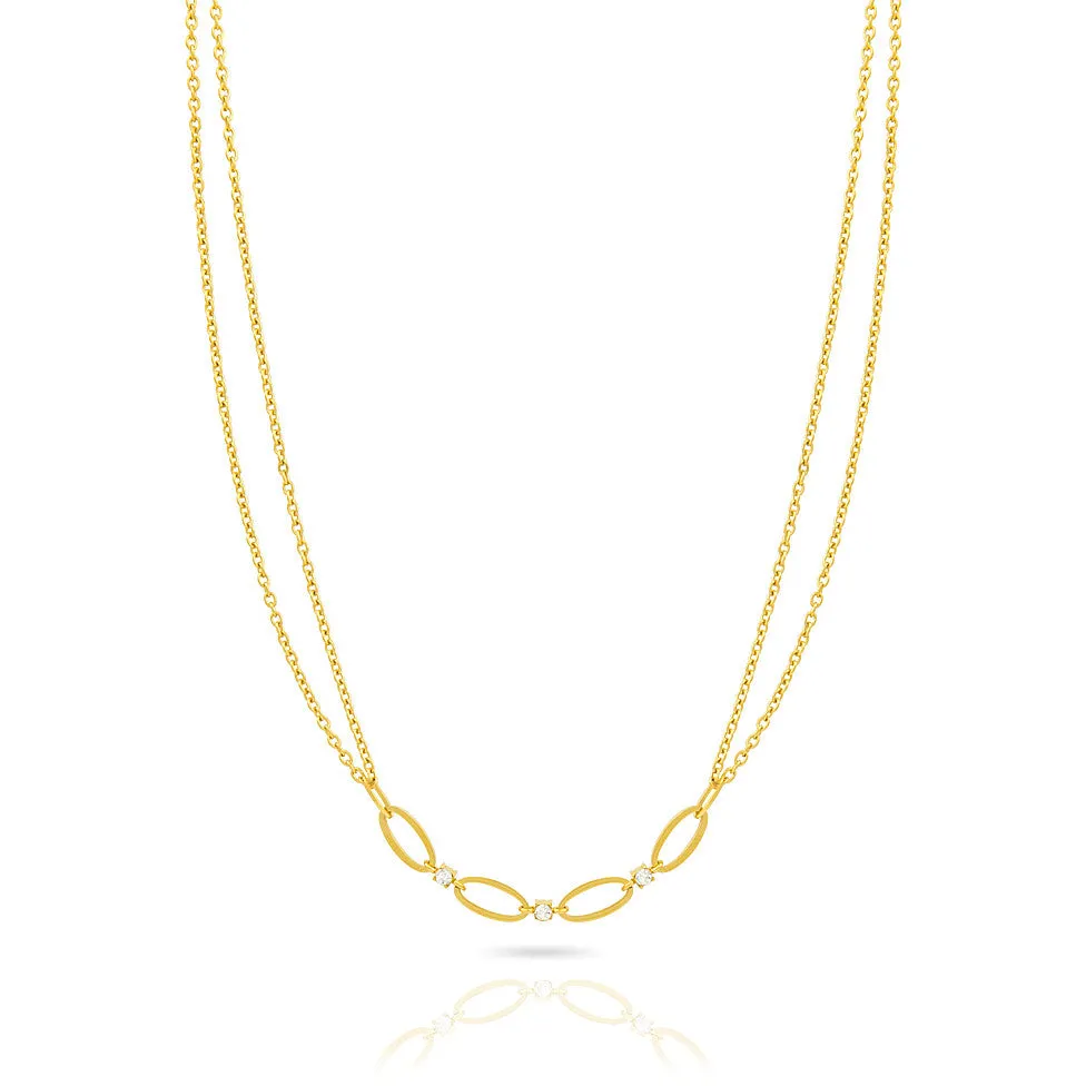 Collana donna gioielli Ops Objects Crystal OPSCL-804