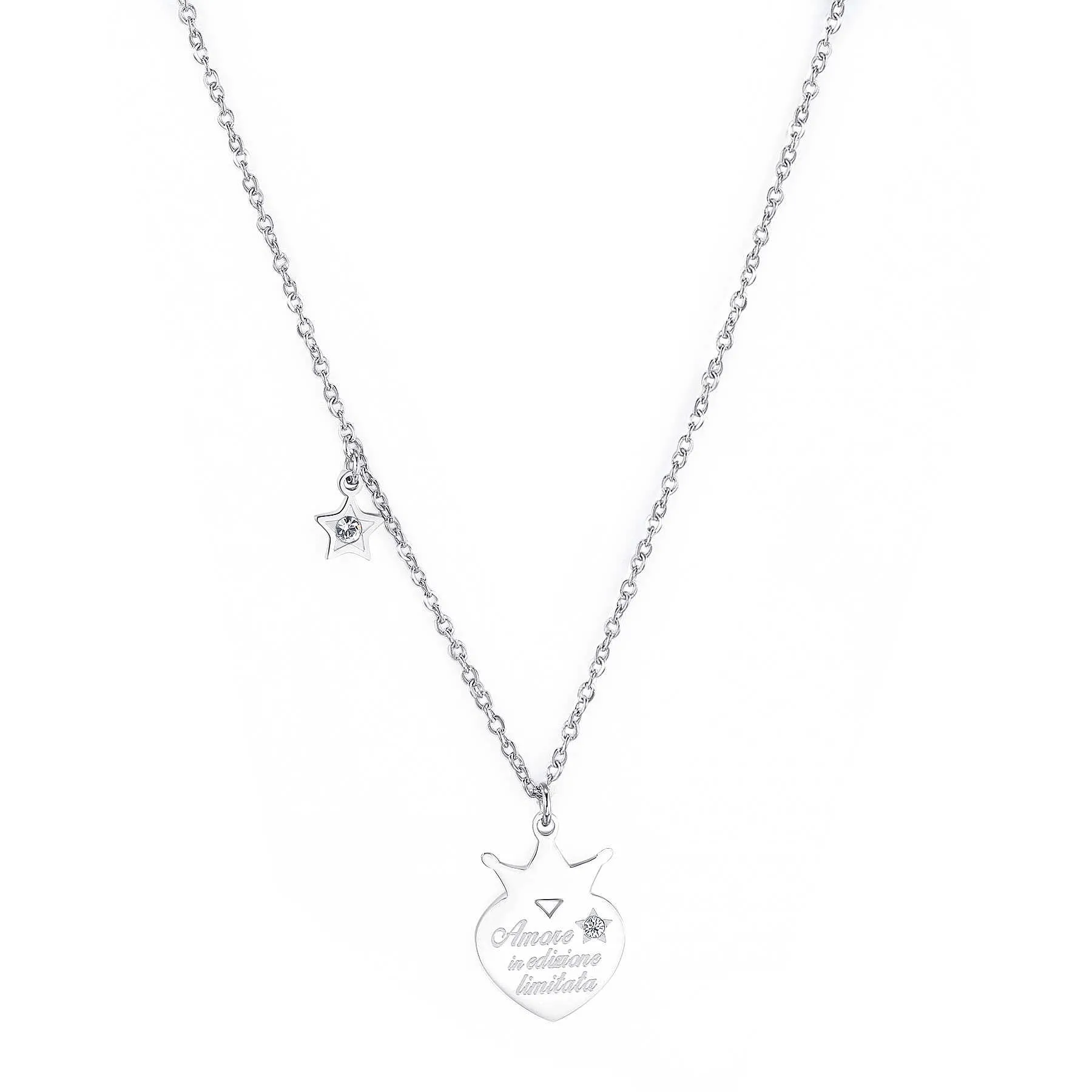 COLLANA SAGAPÒ BE MY ALWAYS PENDENTE CUORE - SBM63