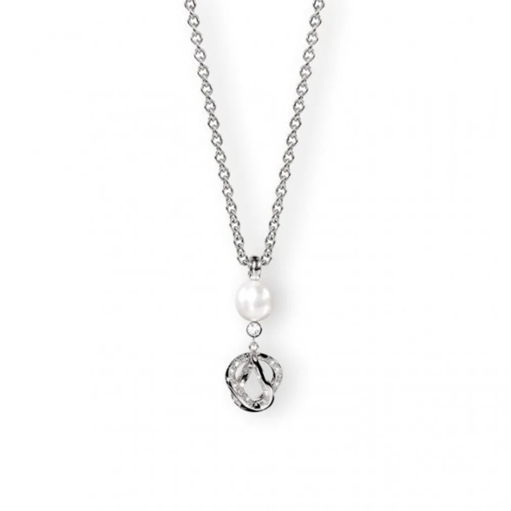 Collana Donna Morellato SLW03 con Perla e Zirconi