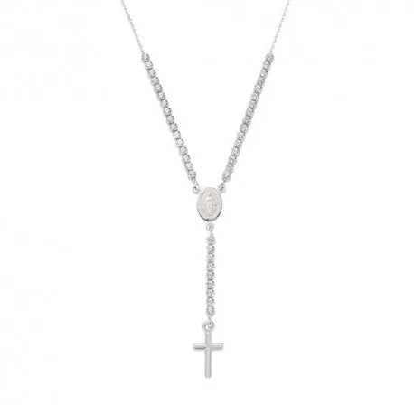 Amen Collana Rosario Con Tennis