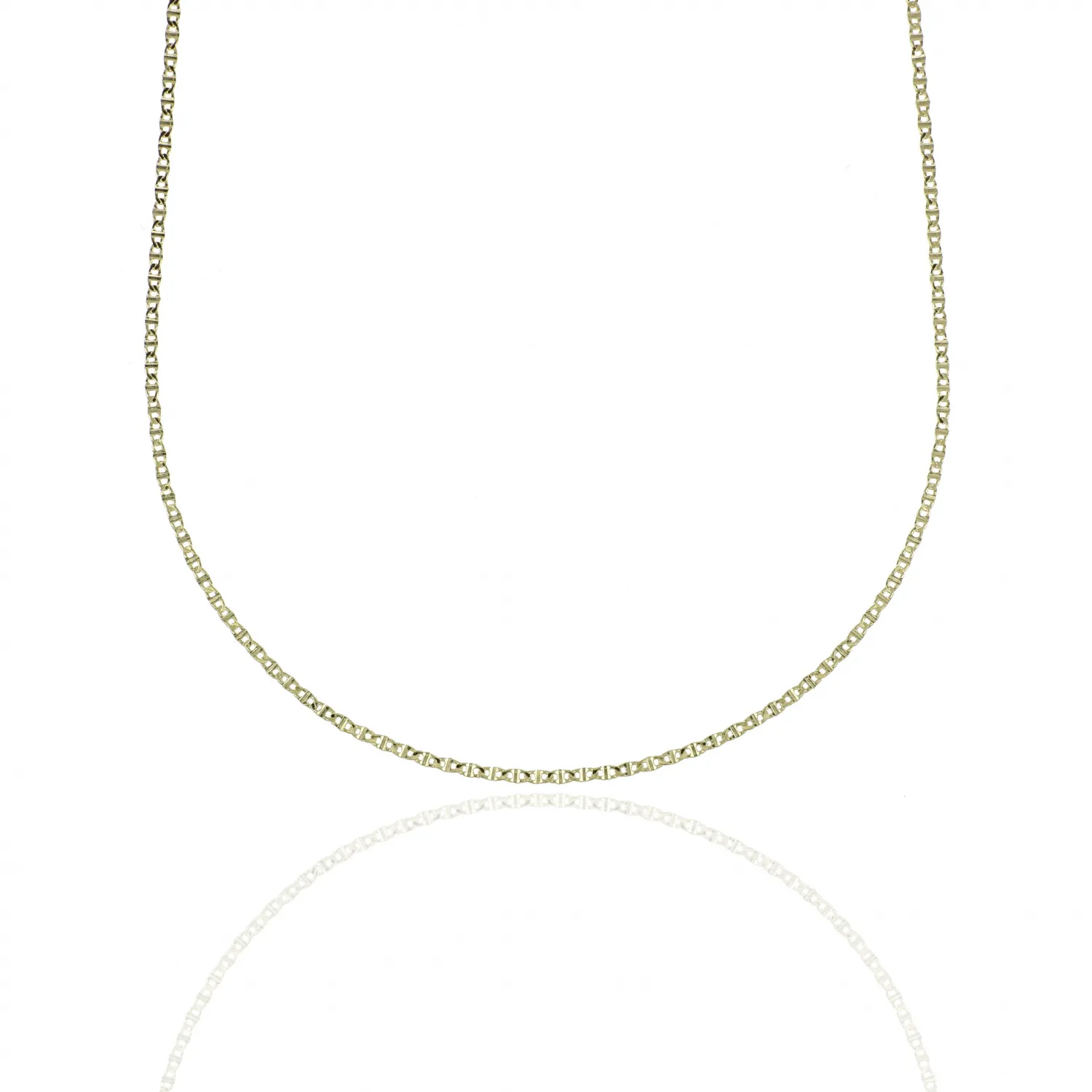 Catena Massiccia Traversino in Oro 750