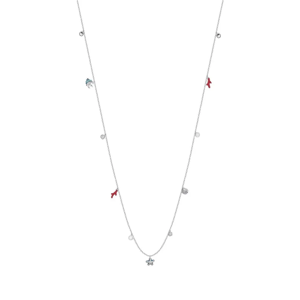 Collana Rosato Charm Into The Blue Bianca RZIB04