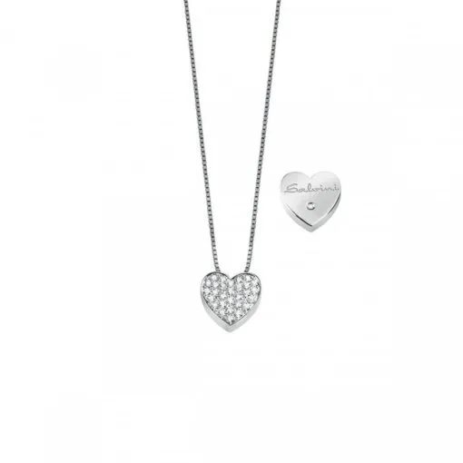 Salvini Collana Cuore Con Diamanti