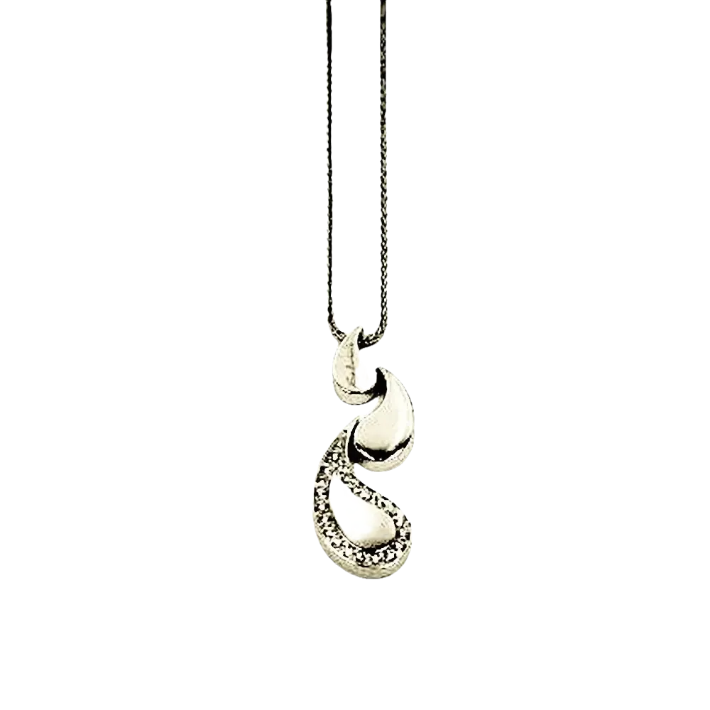 Collana Salvini Faville Oro Bianco e Diamanti