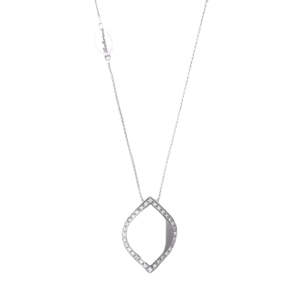 Collana Salvini Time Square Oro Bianco e Diamanti